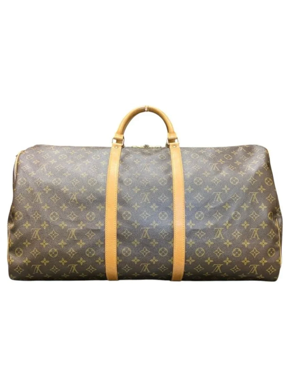 Louis Vuitton Keepall 60 Monogram Boston Bag Canvas